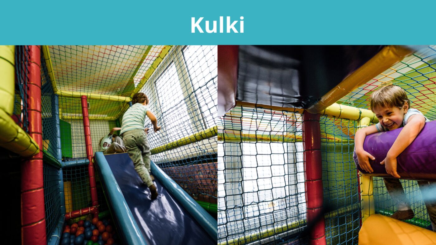 sala zabaw z kulkami