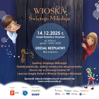 Wioska Świętego Mikołaja na Ursynowie – bezpłatne warsztaty i spotkanie z Mikołajem!